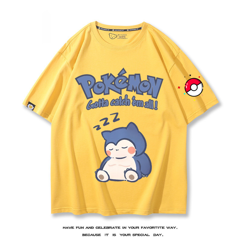 Q版精靈寶可夢 2024親子情侶男女同款 T恤