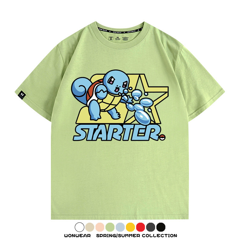 精靈寶可夢Q版動漫周邊短袖T恤