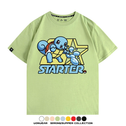 精靈寶可夢Q版動漫周邊短袖T恤