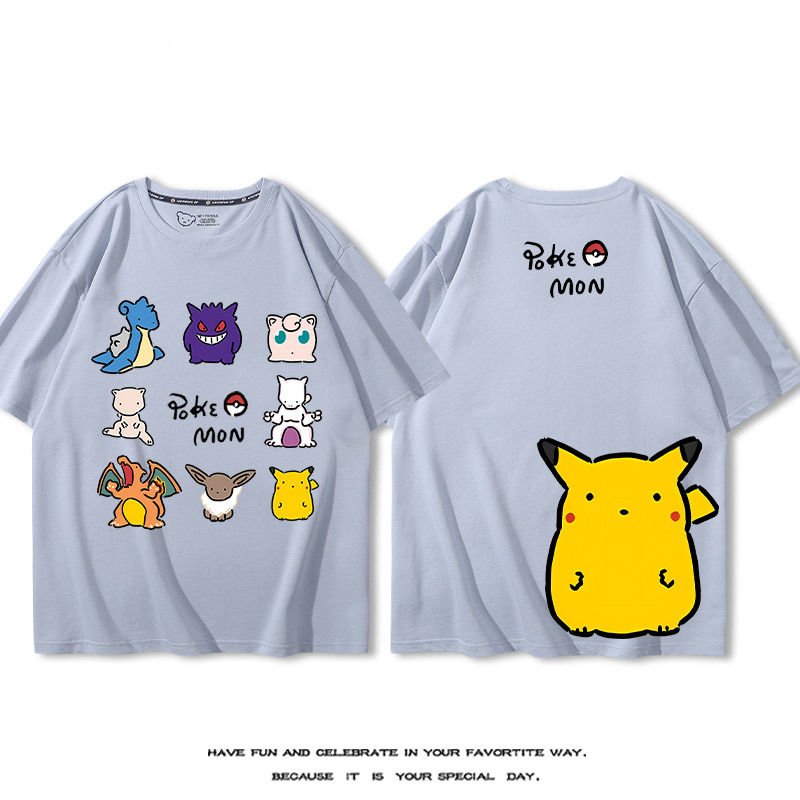 精靈寶可夢 2024親子情侶男女同款 T恤