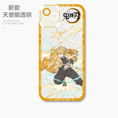 蘋果 系列鬼滅之刃天使眼透明防摔軟殼