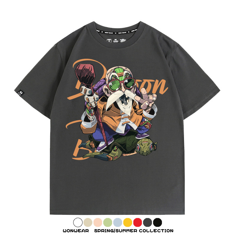 機械聯名七龍珠 親子情侶裝寬鬆短袖T