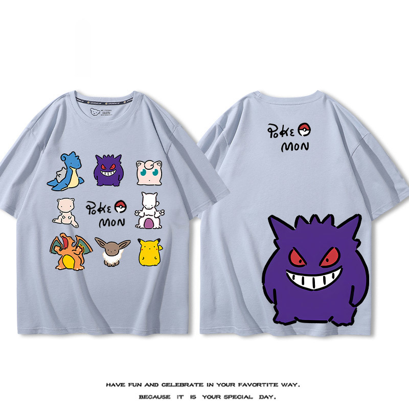 精靈寶可夢 2024親子情侶男女同款 T恤