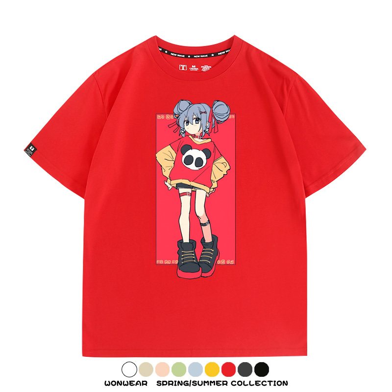 MIKU曲繪初音未來 親子情侶裝寬鬆短袖T