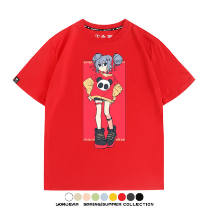 MIKU曲繪初音未來 親子情侶裝寬鬆短袖T