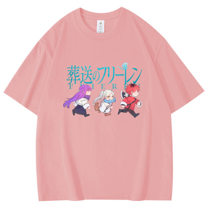 葬送的芙莉蓮 2024親子情侶男女同款 T恤