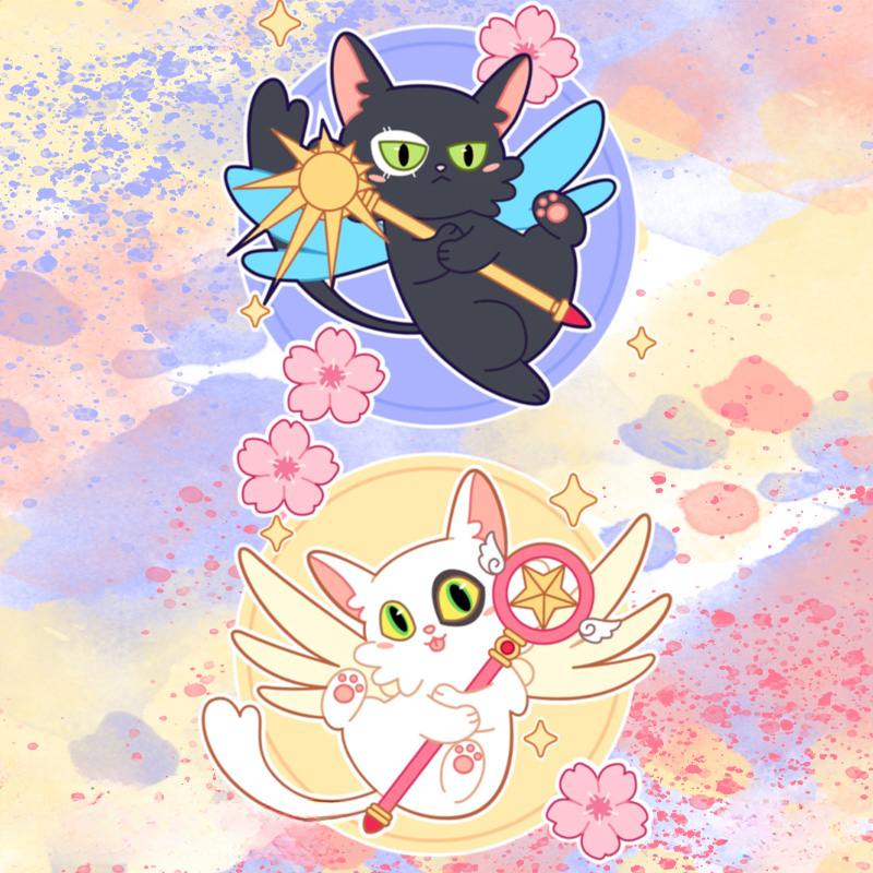 鈴芽之旅大臣貓聯名百變小櫻 親子情侶裝寬鬆短袖T