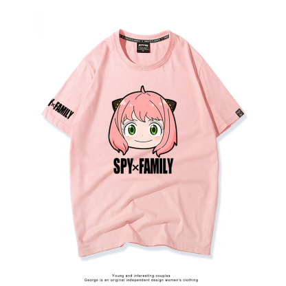 間諜家家酒 2024親子情侶男女同款 T恤