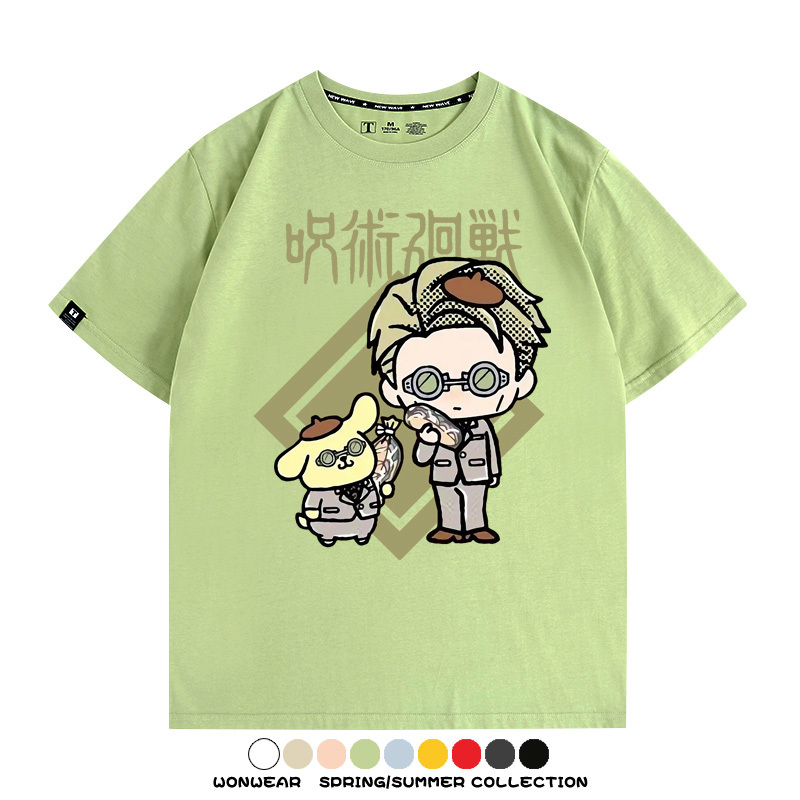 咒術迴戰聯名三麗鷗 親子情侶裝寬鬆短袖T