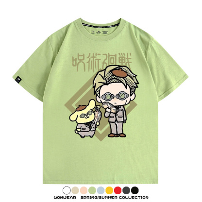 咒術迴戰聯名三麗鷗 親子情侶裝寬鬆短袖T