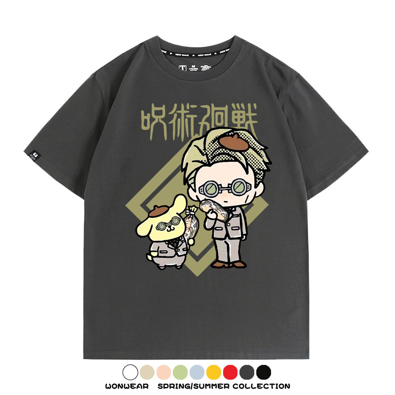 咒術迴戰聯名三麗鷗 親子情侶裝寬鬆短袖T