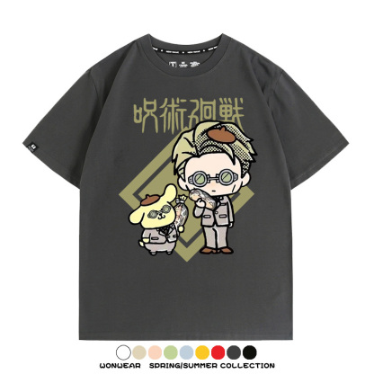 咒術迴戰聯名三麗鷗 親子情侶裝寬鬆短袖T