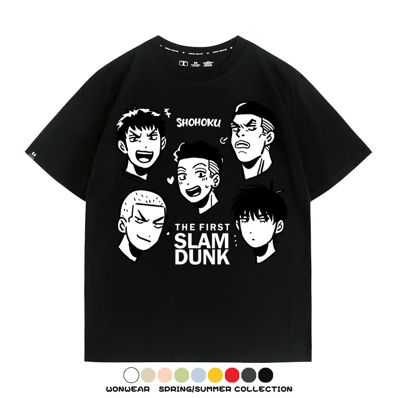 灌籃高手動漫周邊短袖T恤