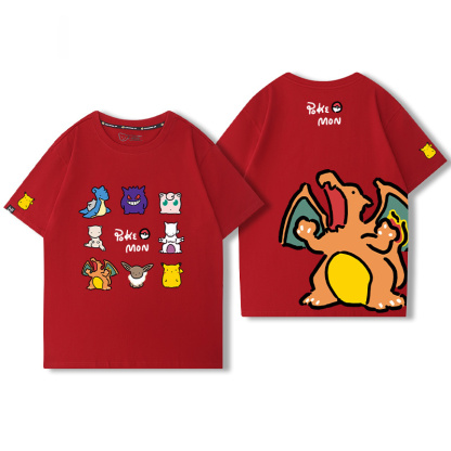 精靈寶可夢 2024親子情侶男女同款 T恤