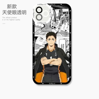 蘋果 系列排球少年 天使眼透明防摔軟殼