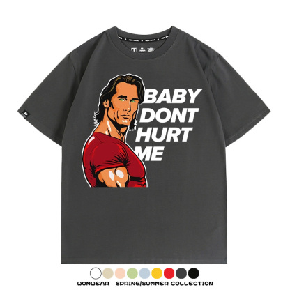 大力王Mike ohearn周邊 親子情侶裝寬鬆短袖T