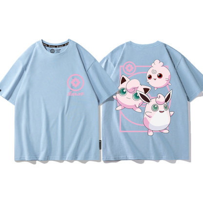 精靈寶可夢 2024親子情侶男女同款 T恤