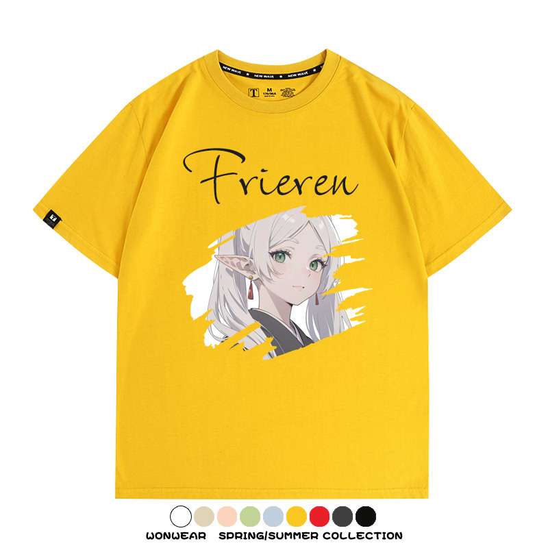 葬送的芙莉蓮Frieren 親子情侶裝寬鬆短袖T