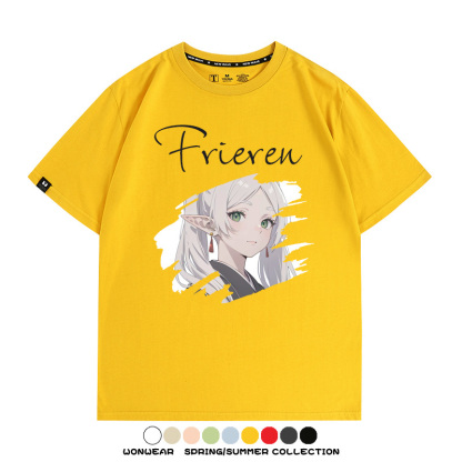 葬送的芙莉蓮Frieren 親子情侶裝寬鬆短袖T