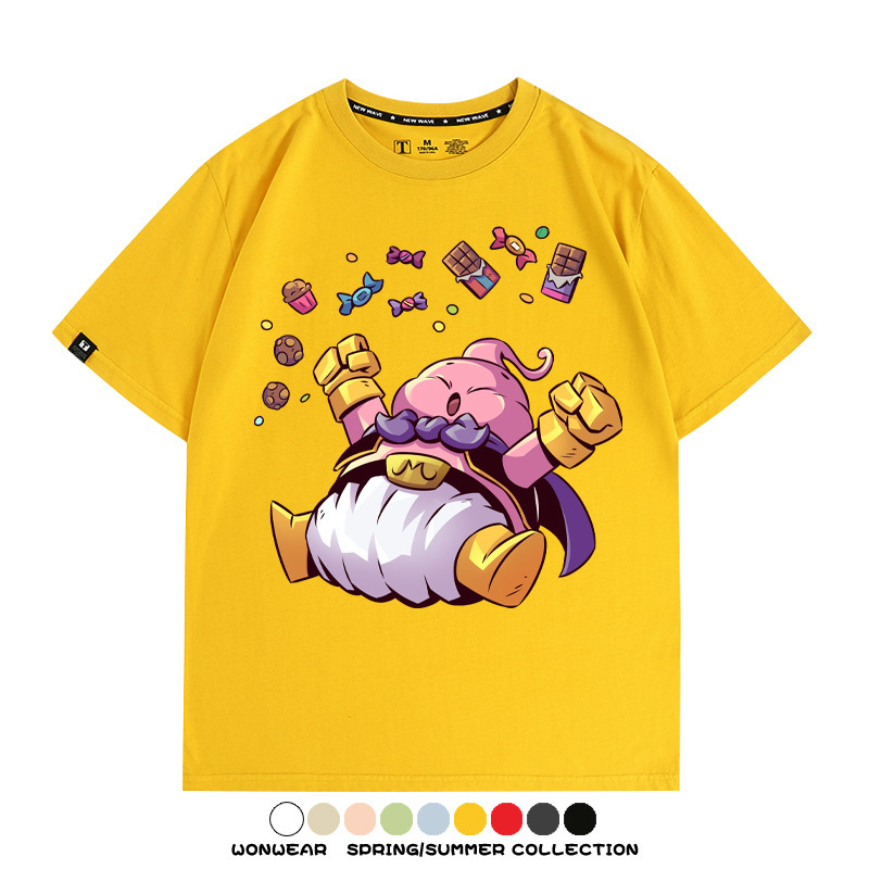 七龍珠魔人布歐 親子情侶裝寬鬆短袖T