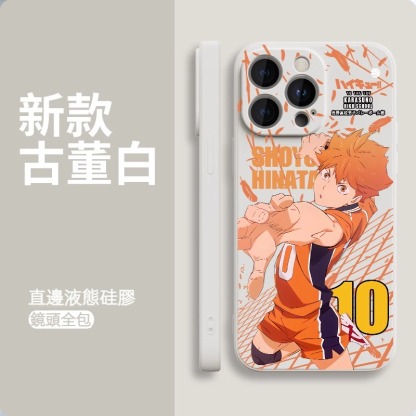 蘋果 系列排球少年 硅膠防摔軟殼