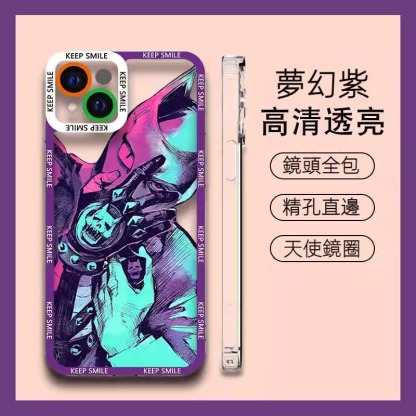 蘋果 系列jojo的奇妙冒險 天使眼透明防摔軟殼