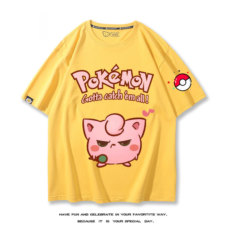 Q版精靈寶可夢 2024親子情侶男女同款 T恤
