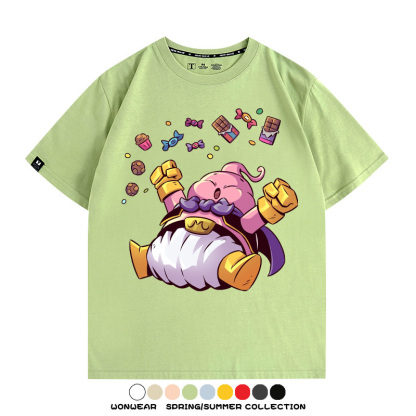 七龍珠魔人布歐 親子情侶裝寬鬆短袖T