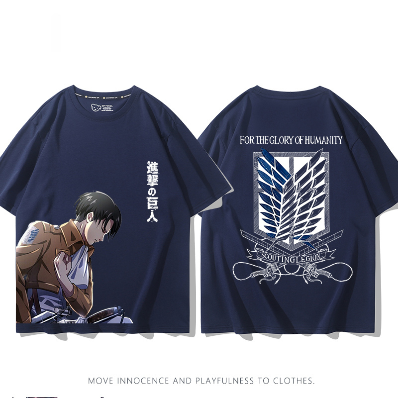 進擊的巨人 2024親子情侶男女同款 T恤