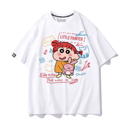 蠟筆小新 2024親子情侶男女同款 T恤