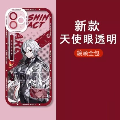 蘋果 系列原神 天使眼透明防摔軟殼