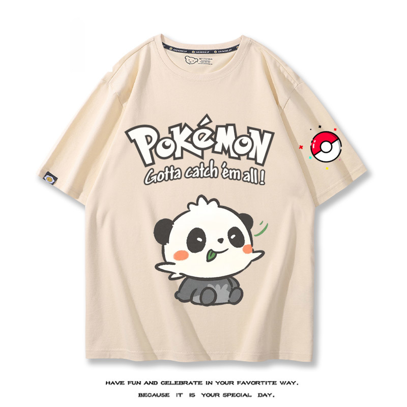 Q版精靈寶可夢 2024親子情侶男女同款 T恤