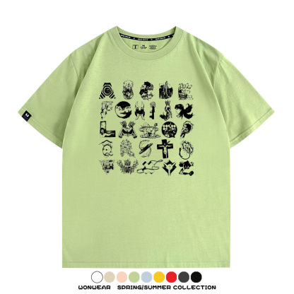 米山舞EVA聯名真希波同款短袖動漫二次元青少年男百搭夏季純棉T恤