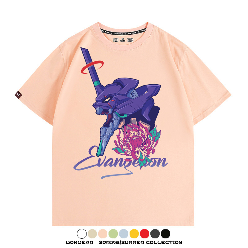 EVA初號機01聯名 親子情侶裝寬鬆短袖T