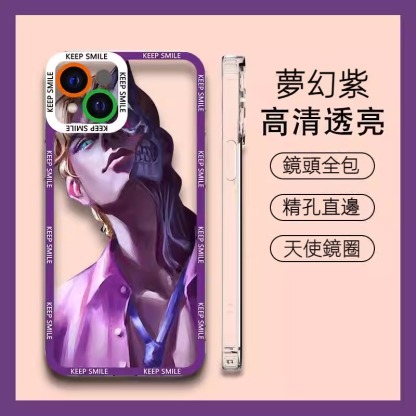 蘋果 系列jojo的奇妙冒險 天使眼透明防摔軟殼