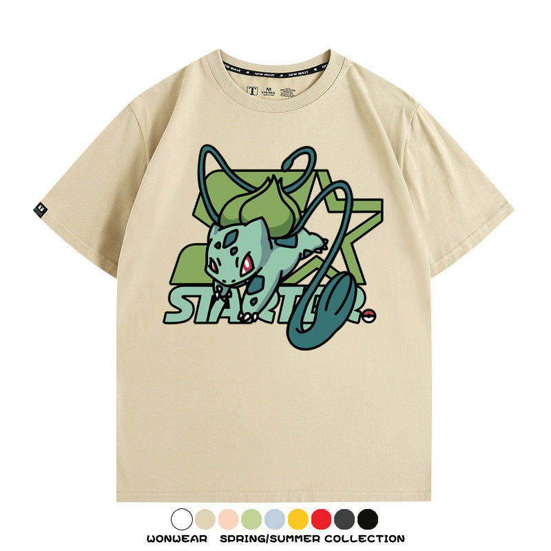 精靈寶可夢Q版動漫周邊短袖T恤