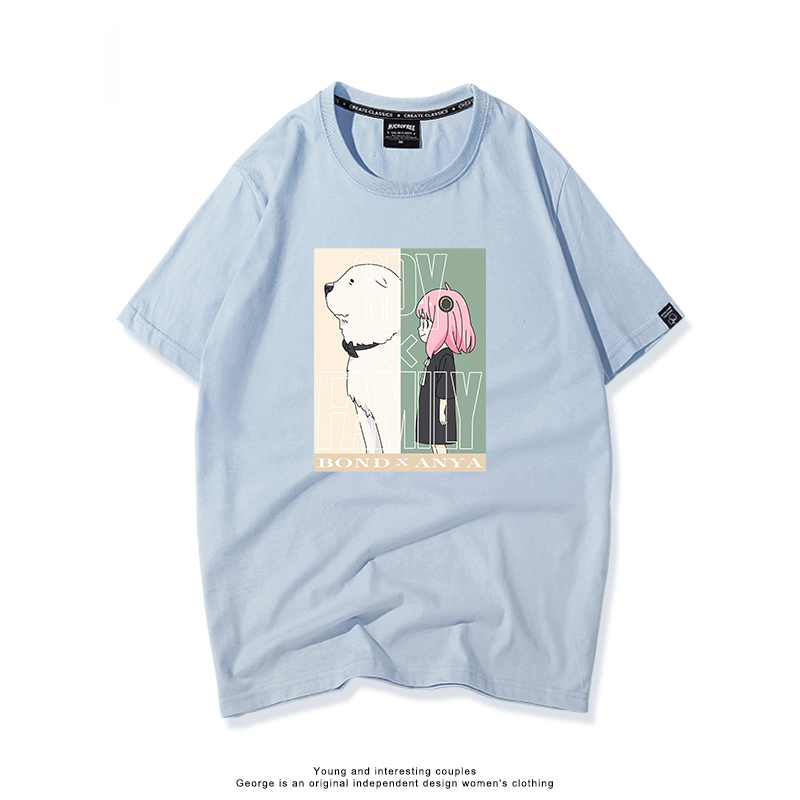 間諜家家酒 2024親子情侶男女同款 T恤