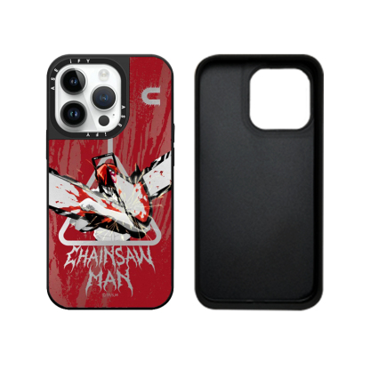 蘋果 系列鏈鋸人 亞克力鏡面保護殼