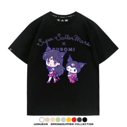 美少女戰士聯名三麗鷗周邊短袖T恤