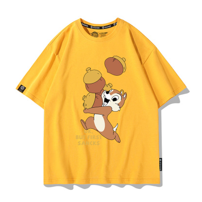 奇奇蒂蒂 2024親子情侶男女同款 T恤