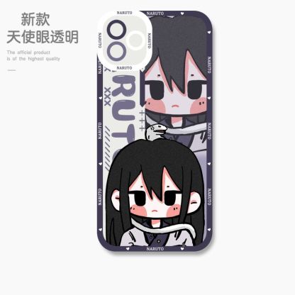 蘋果 系列Q版火影忍者天使眼透明防摔軟殼