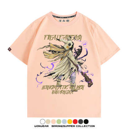 最終幻想9聯名寶可夢謎擬丘 親子情侶裝寬鬆短袖T