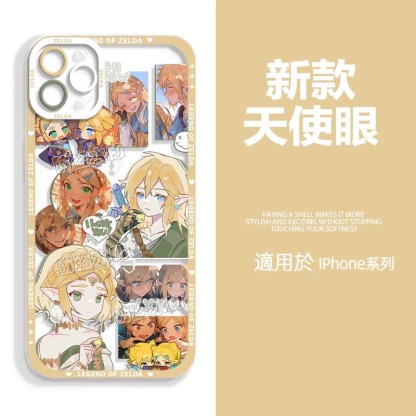 蘋果 系列薩爾達傳說天使眼透明防摔軟殼