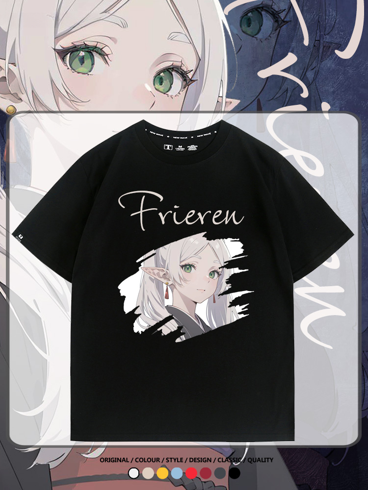 葬送的芙莉蓮Frieren 親子情侶裝寬鬆短袖T
