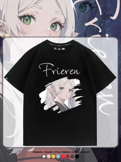 葬送的芙莉蓮Frieren 親子情侶裝寬鬆短袖T