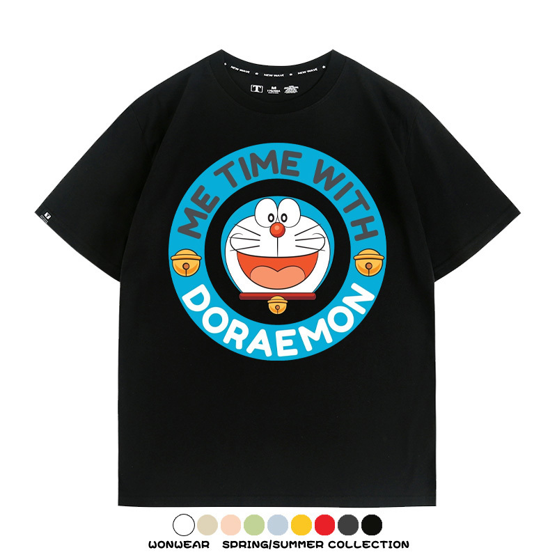 哆啦A夢動漫周邊短袖T恤