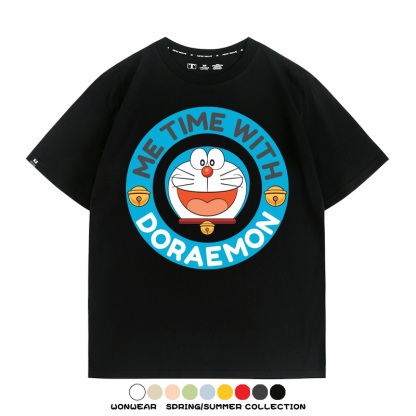 哆啦A夢動漫周邊短袖T恤