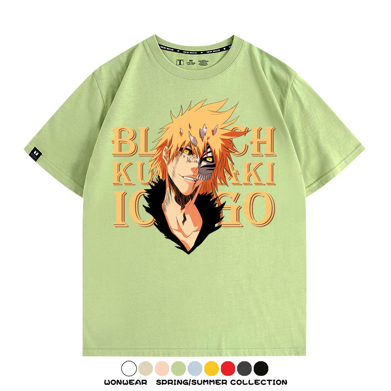 黑崎一護死神動漫周邊短袖T恤