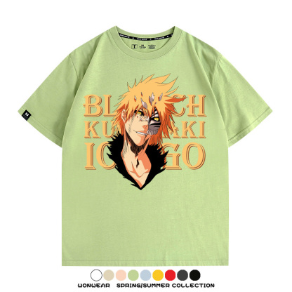 黑崎一護死神動漫周邊短袖T恤
