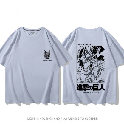 進擊的巨人 2024親子情侶男女同款 T恤